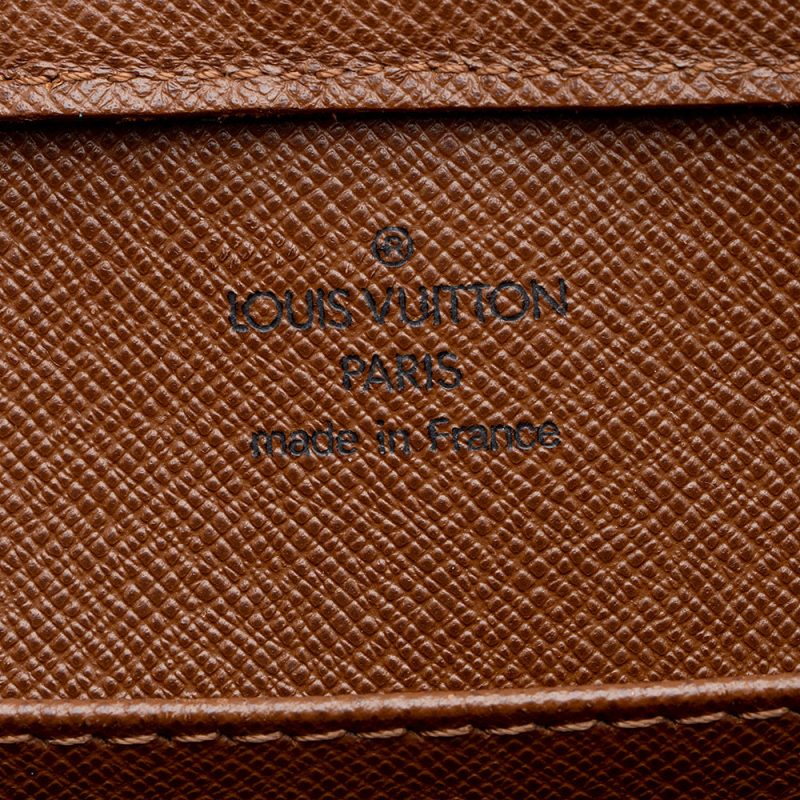 Louis Vuitton Vintage Monogram Canvas Orsay Clutch - FINAL SALE (16706) - Image 7