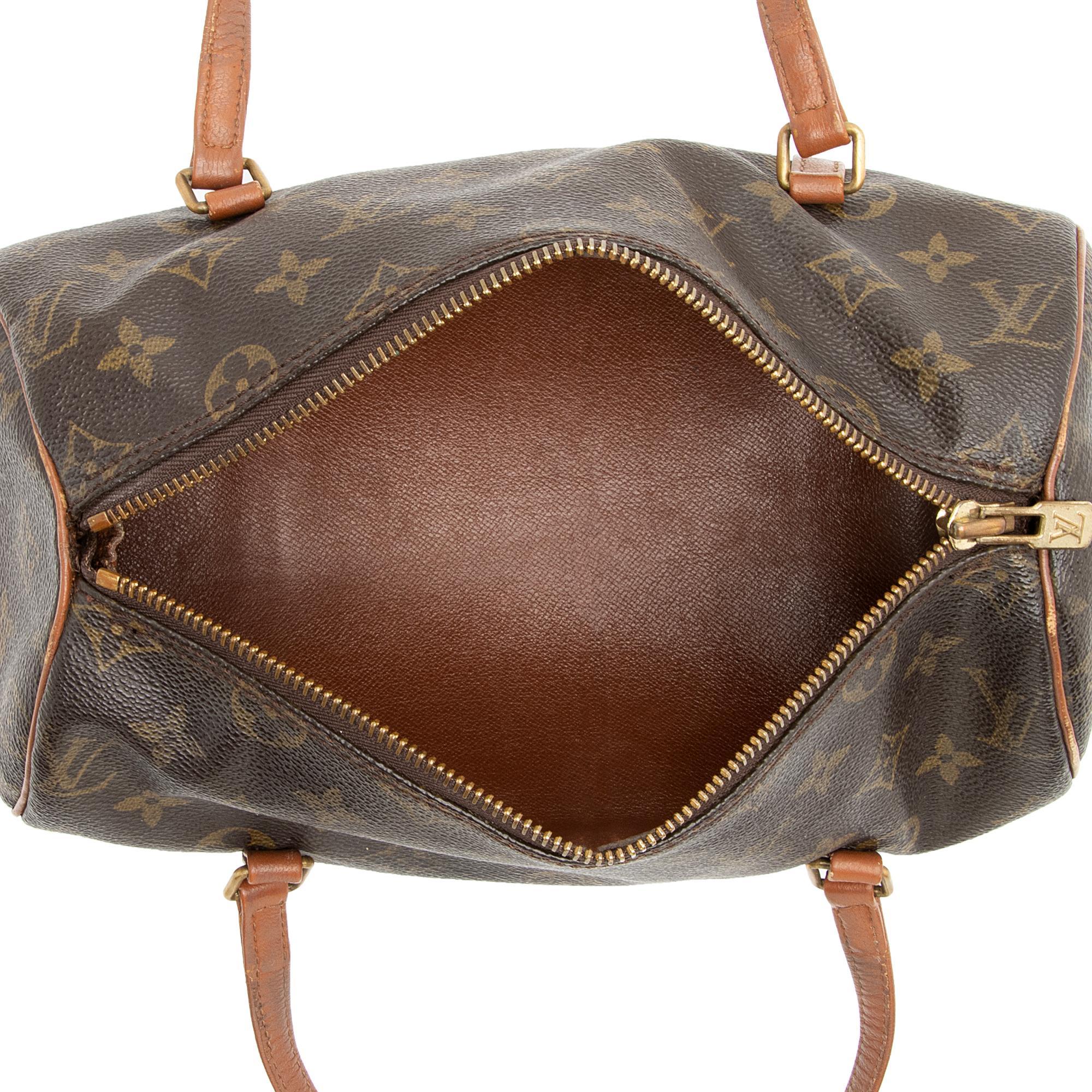 Louis Vuitton Vintage Monogram Canvas Papillon 26 Satchel - FINAL SALE (R3uOKz) - Image 7