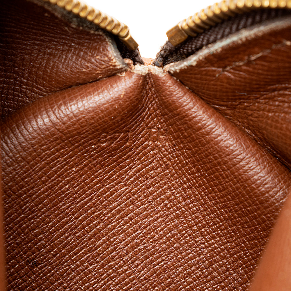 Louis Vuitton Vintage Monogram Canvas Papillon 26 Satchel (13757) - Image 6