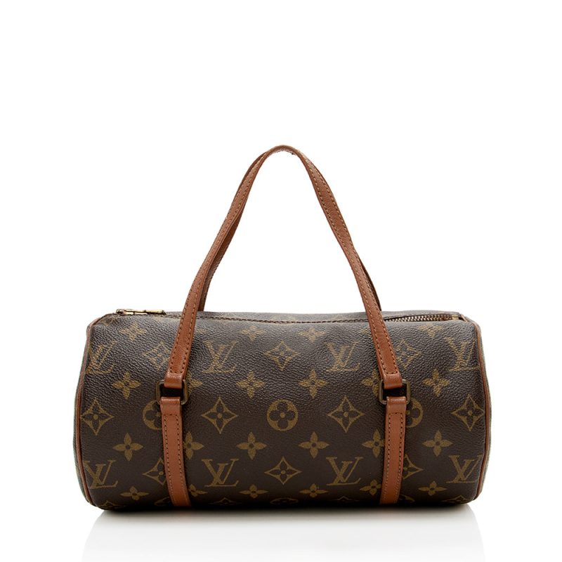 Louis Vuitton Vintage Monogram Canvas Papillon 26 Satchel (13757)