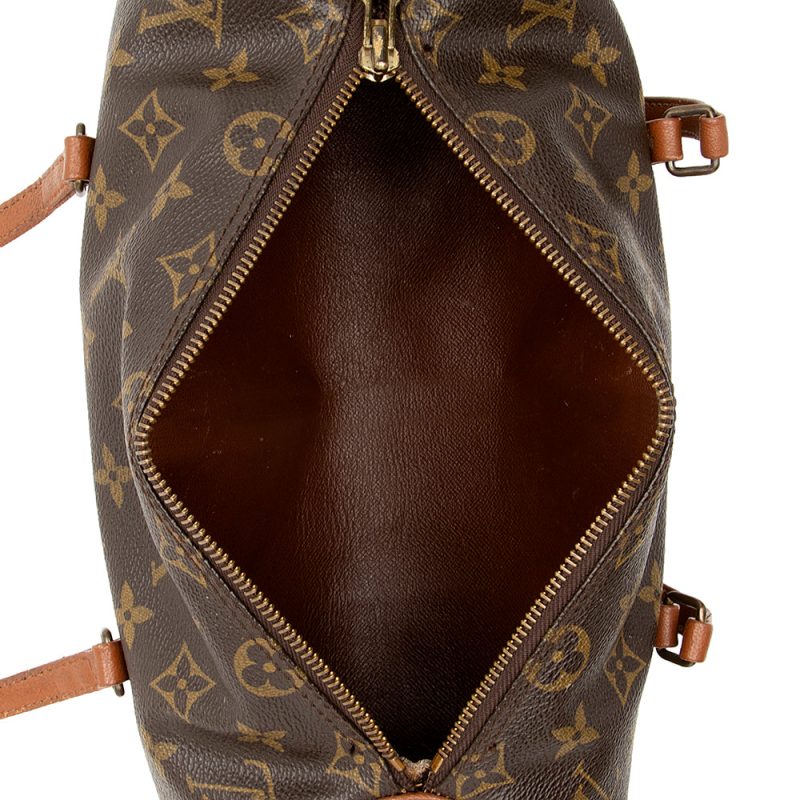Louis Vuitton Vintage Monogram Canvas Papillon 26 Satchel (13757) - Image 7