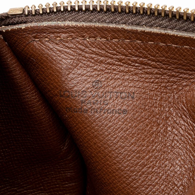 Louis Vuitton Vintage Monogram Canvas Papillon 26 Satchel (13757) - Image 8