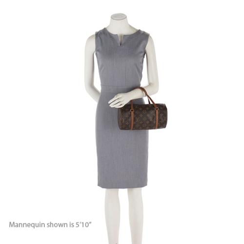Louis Vuitton Vintage Monogram Canvas Papillon 26 Satchel (13757) - Image 5
