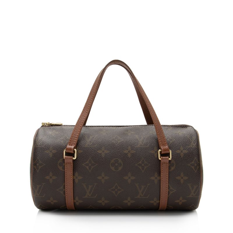 Louis Vuitton Vintage Monogram Canvas Papillon 26 Satchel (hYjtqU)