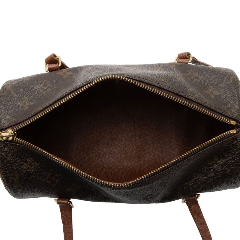 Louis Vuitton Vintage Monogram Canvas Papillon 26 Satchel (hYjtqU) - Image 6