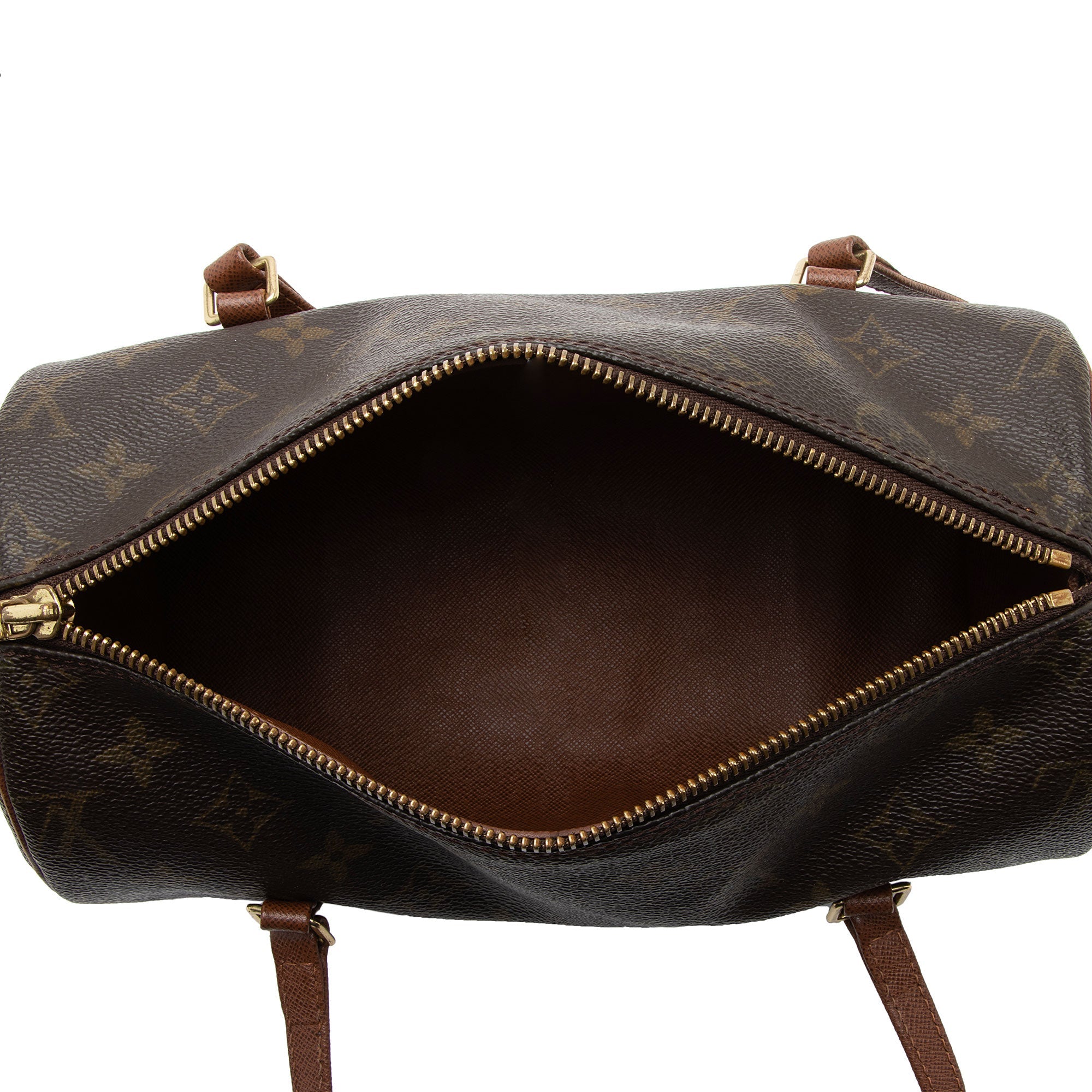 Louis Vuitton Vintage Monogram Canvas Papillon 26 Satchel (hYjtqU) - Image 6