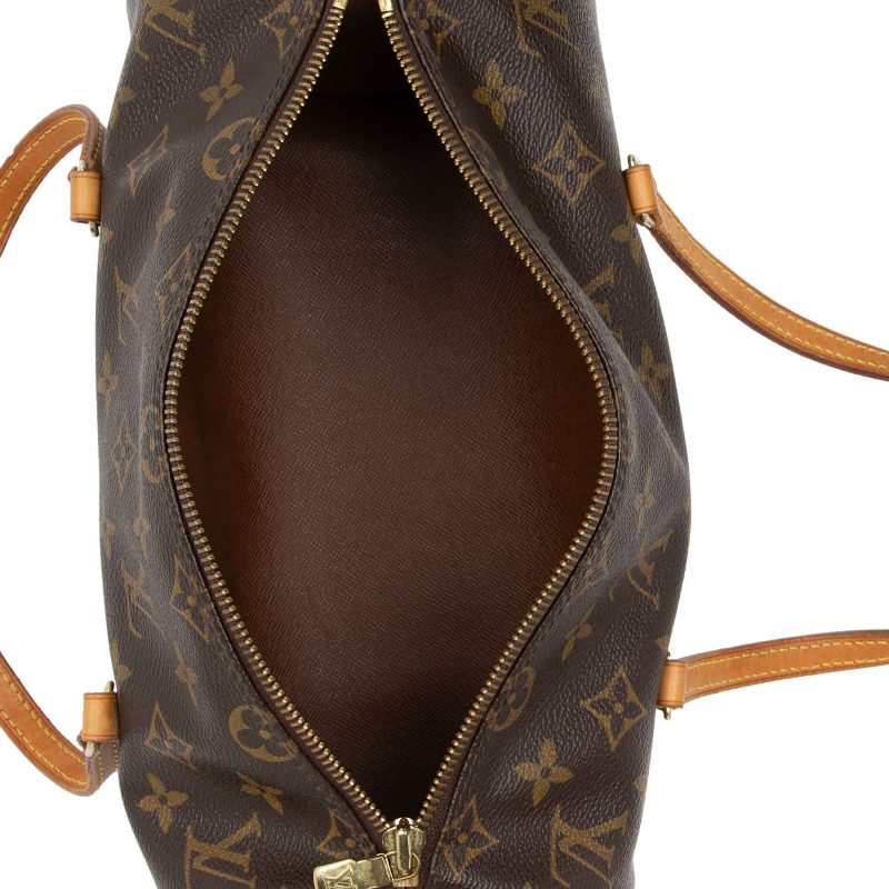 Louis Vuitton Vintage Monogram Canvas Papillon 26 Satchel (fESYaa) - Image 7