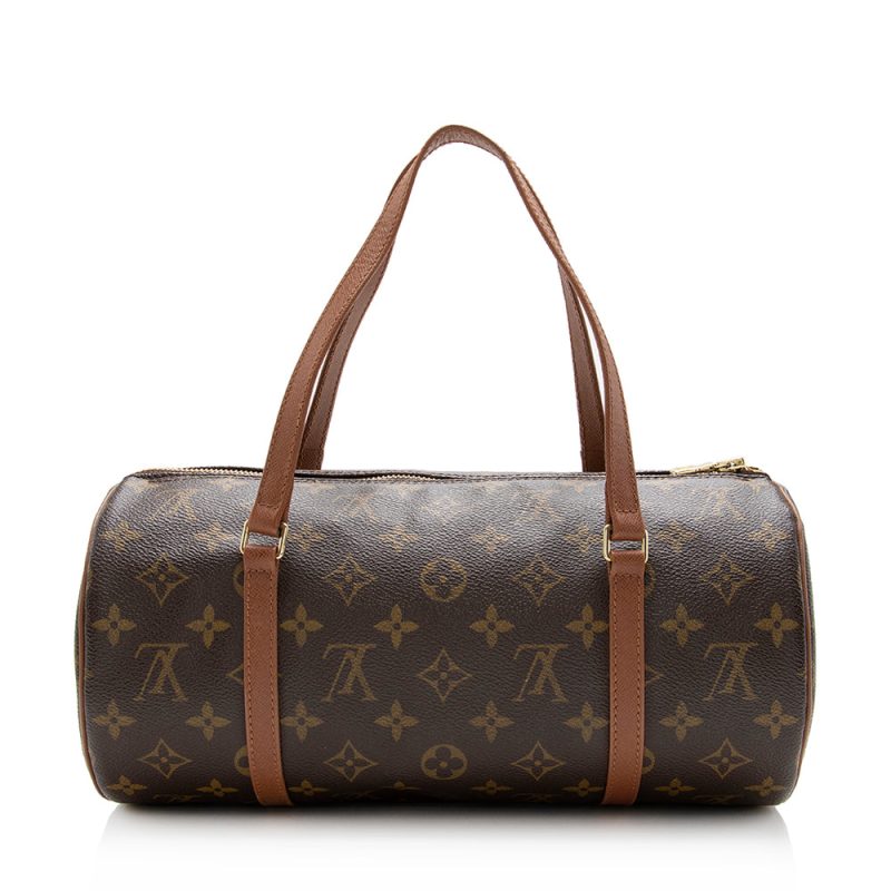Louis Vuitton Vintage Monogram Canvas Papillon 30 Satchel (13723) - Image 3