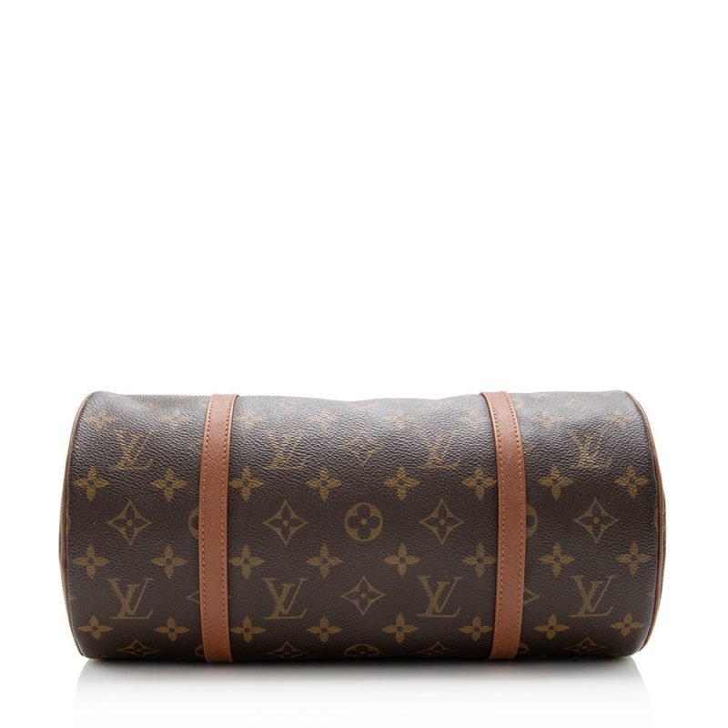 Louis Vuitton Vintage Monogram Canvas Papillon 30 Satchel (13723) - Image 4