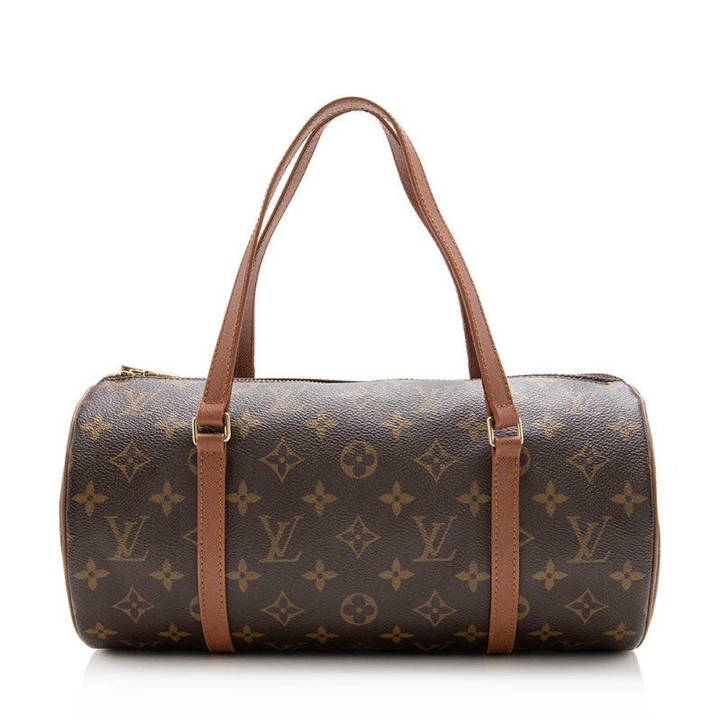 Louis Vuitton Vintage Monogram Canvas Papillon 30 Satchel (13723)
