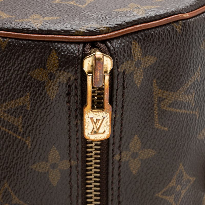 Louis Vuitton Vintage Monogram Canvas Papillon 30 Satchel (16151) - Image 9