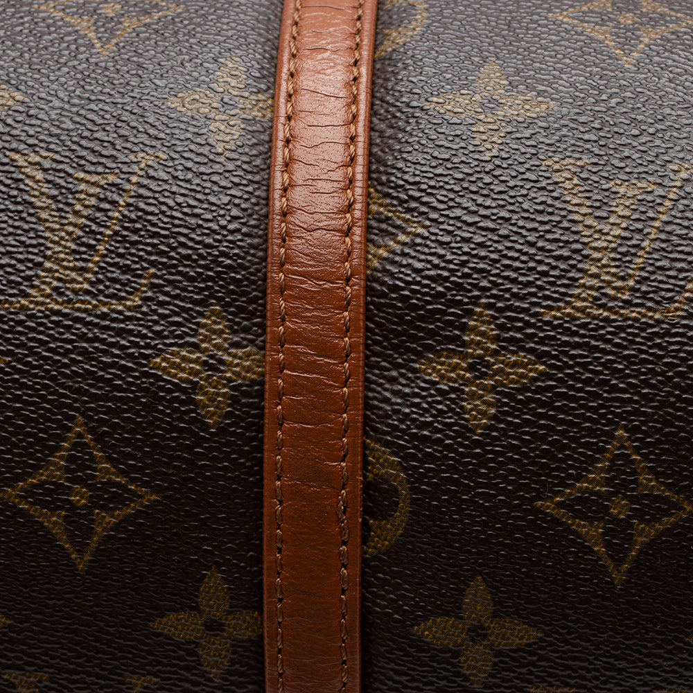 Louis Vuitton Vintage Monogram Canvas Papillon 30 Satchel (16151) - Image 10