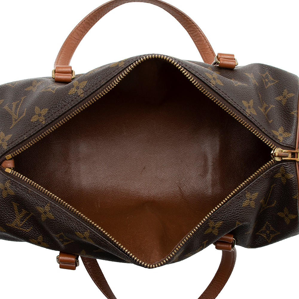 Louis Vuitton Vintage Monogram Canvas Papillon 30 Satchel (16151) - Image 7