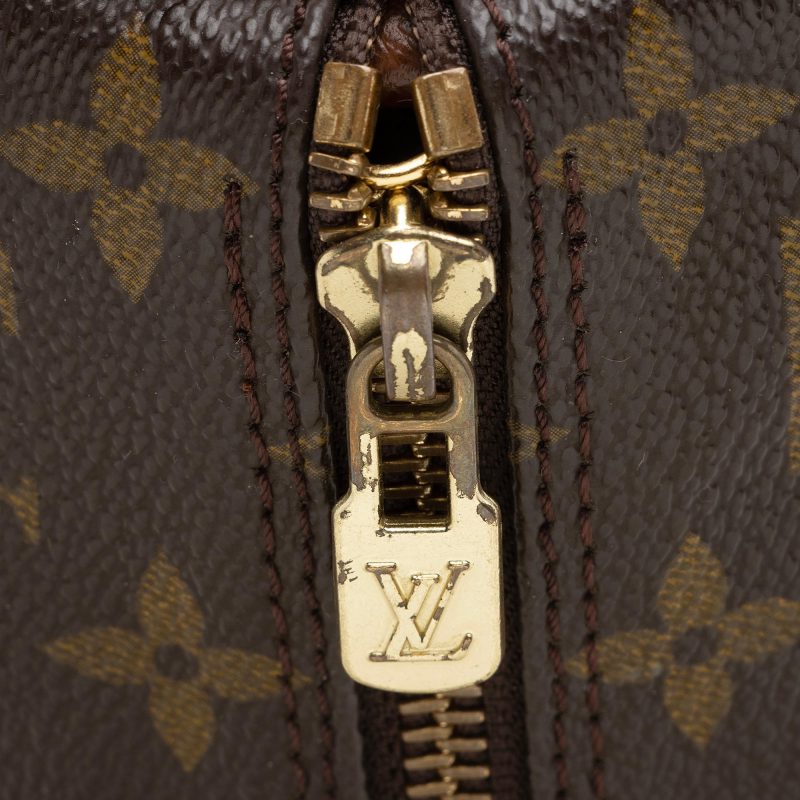 Louis Vuitton Vintage Monogram Canvas Papillon 30 Satchel (22751) - Image 9
