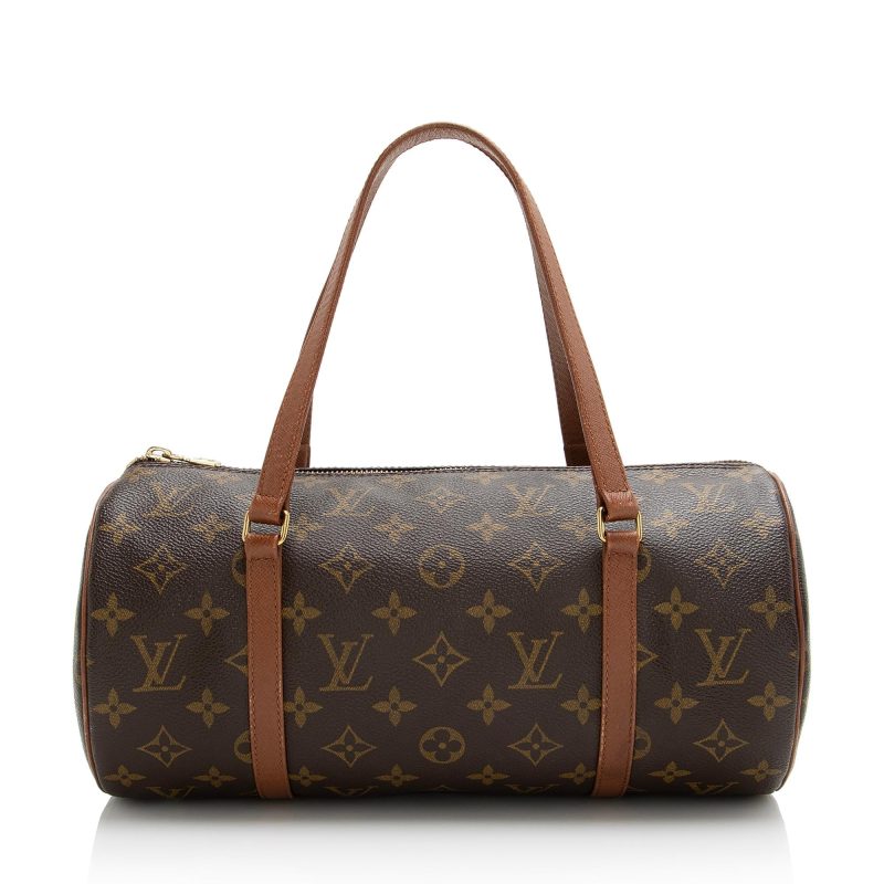 Louis Vuitton Vintage Monogram Canvas Papillon 30 Satchel (22751)