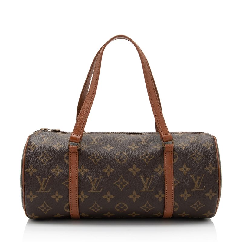 Louis Vuitton Vintage Monogram Canvas Papillon 30 Satchel (WkMAHy)
