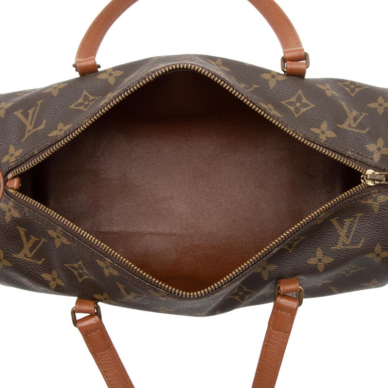 Louis Vuitton Vintage Monogram Canvas Papillon 30 Satchel (WkMAHy) - Image 7