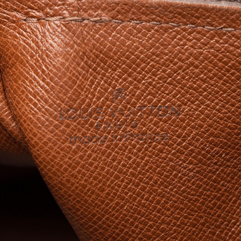 Louis Vuitton Vintage Monogram Canvas Papillon 30 Satchel (WkMAHy) - Image 8