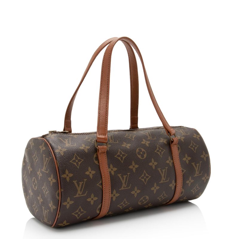 Louis Vuitton Vintage Monogram Canvas Papillon 30 Satchel (WkMAHy) - Image 2