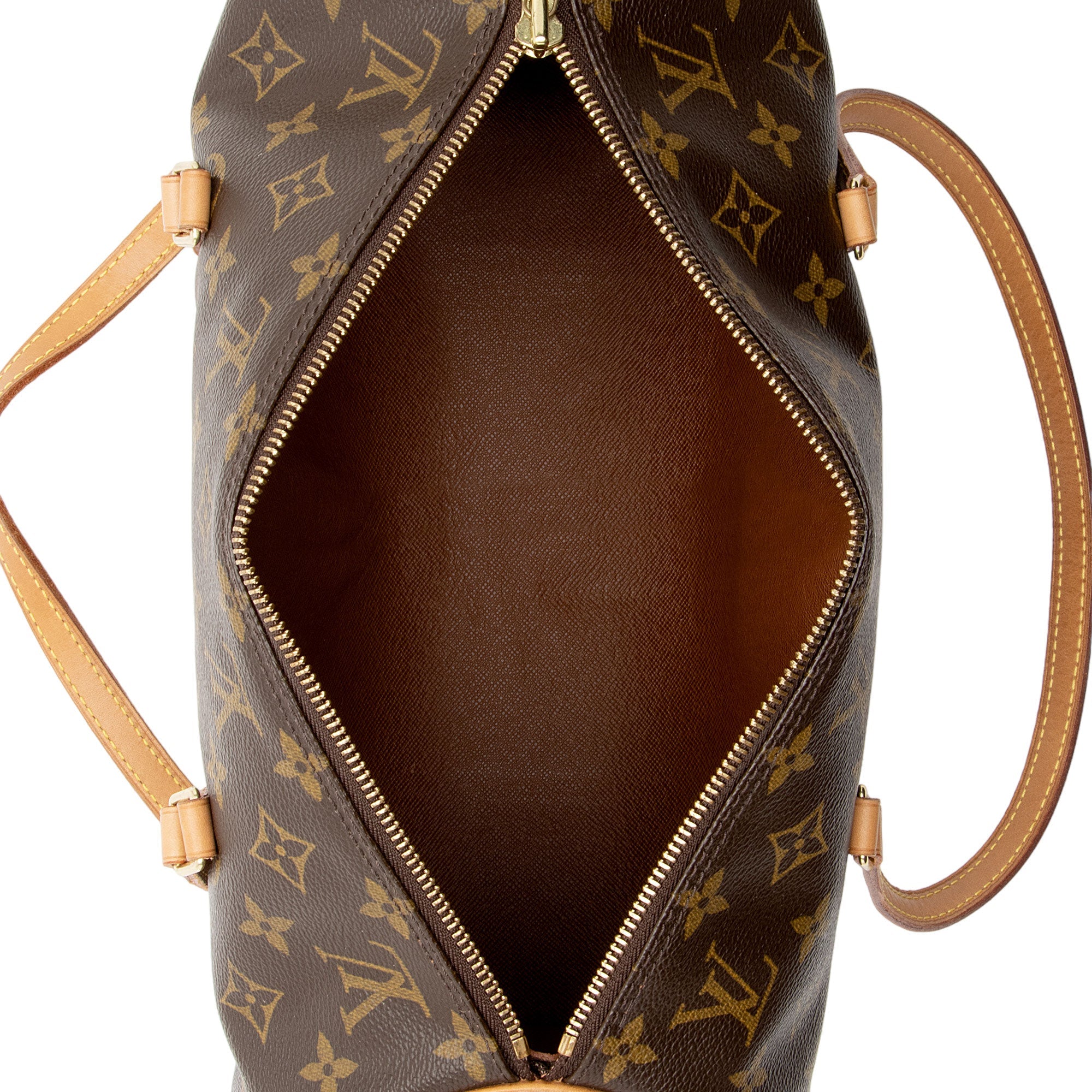 Louis Vuitton Vintage Monogram Canvas Papillon 30 Satchel (LL8yM5) - Image 7