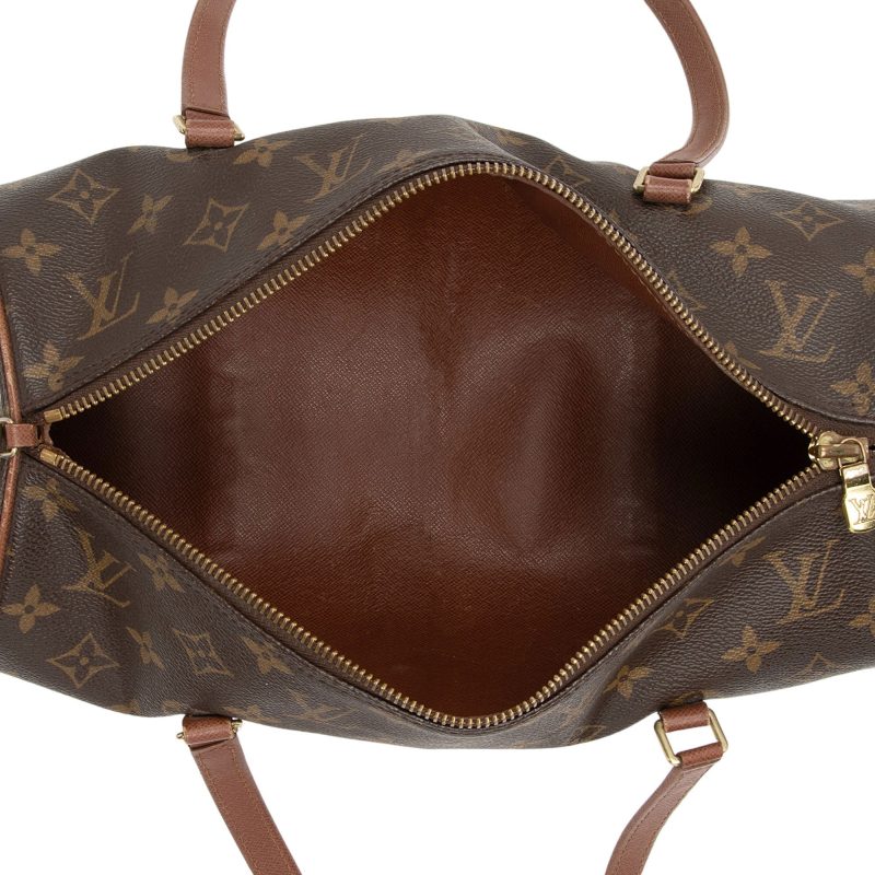 Louis Vuitton Vintage Monogram Canvas Papillon 30 Satchel (r40l7P) - Image 7