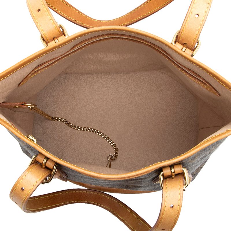 Louis Vuitton Vintage Monogram Canvas Petit Bucket Tote (18459) - Image 7