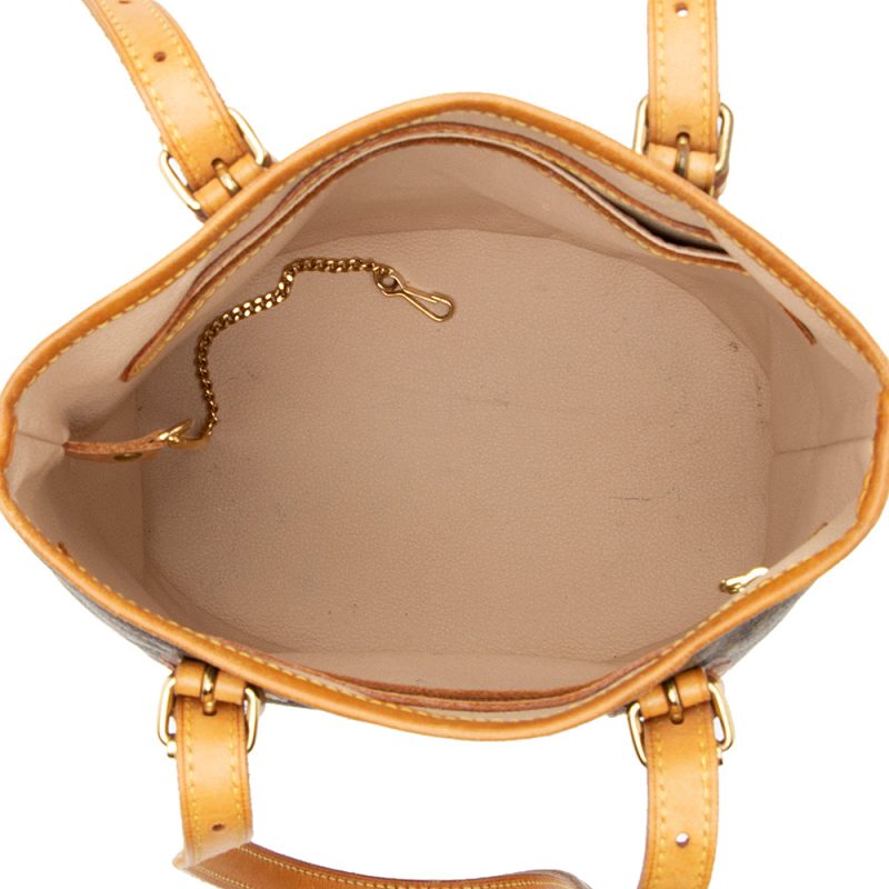 Louis Vuitton Vintage Monogram Canvas Petit Bucket Tote (21631) - Image 7
