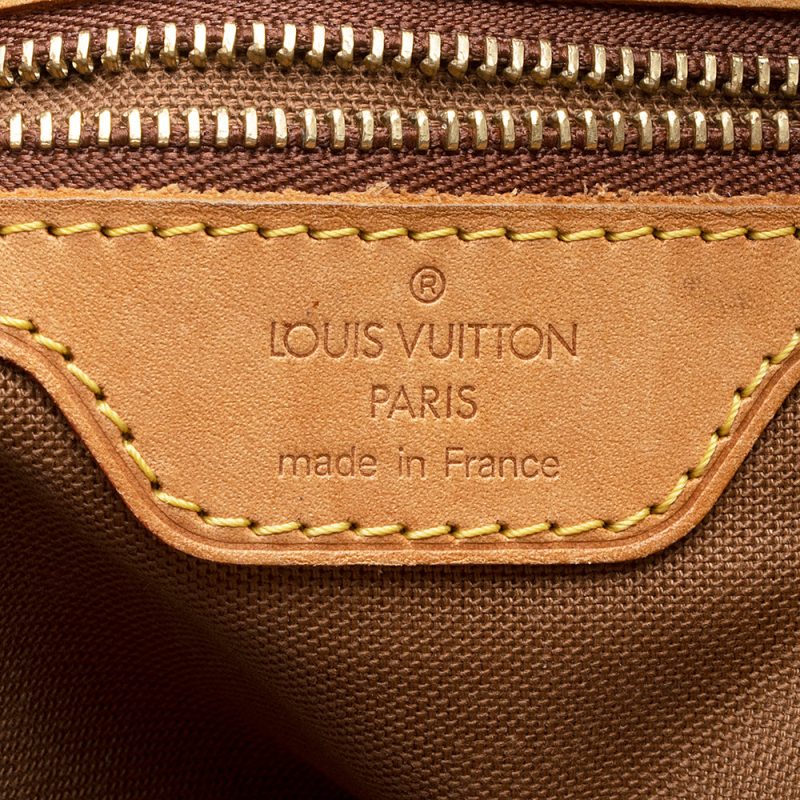 Louis Vuitton Vintage Monogram Canvas Piano Tote (18162) - Image 8