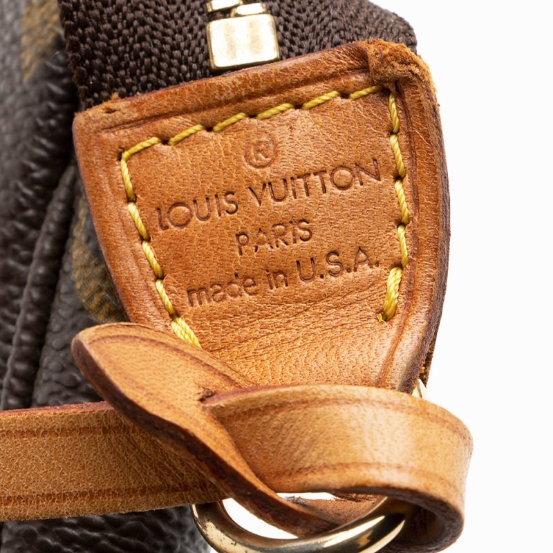 Louis Vuitton Vintage Monogram Canvas Pochette Accessoires (17707) - Image 6