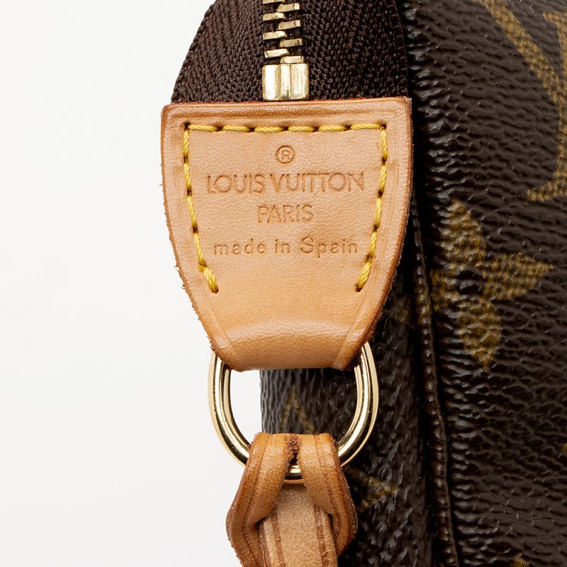 Louis Vuitton Vintage Monogram Canvas Pochette Accessoires (19833) - Image 8