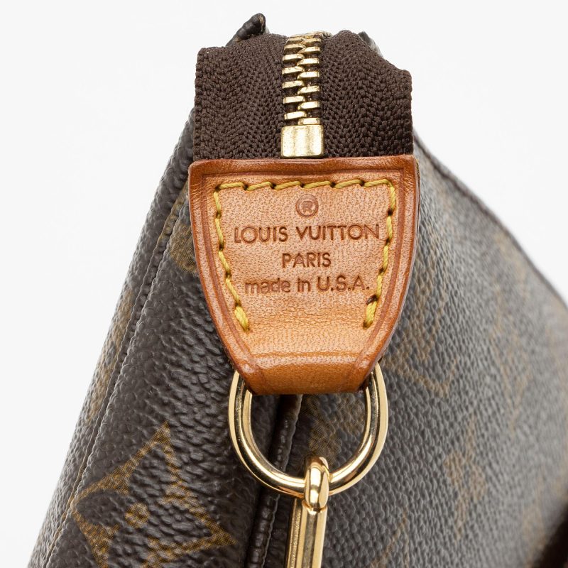 Louis Vuitton Vintage Monogram Canvas Pochette Accessoires (YGPVij) - Image 8