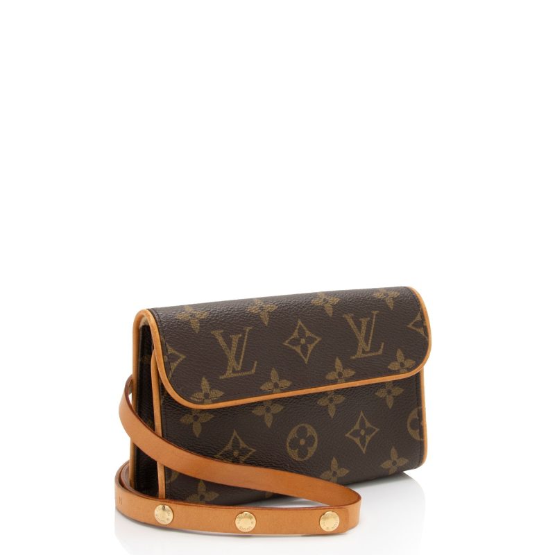 Louis Vuitton Vintage Monogram Canvas Pochette Florentine Belt Bag (ouf48G) - Image 2