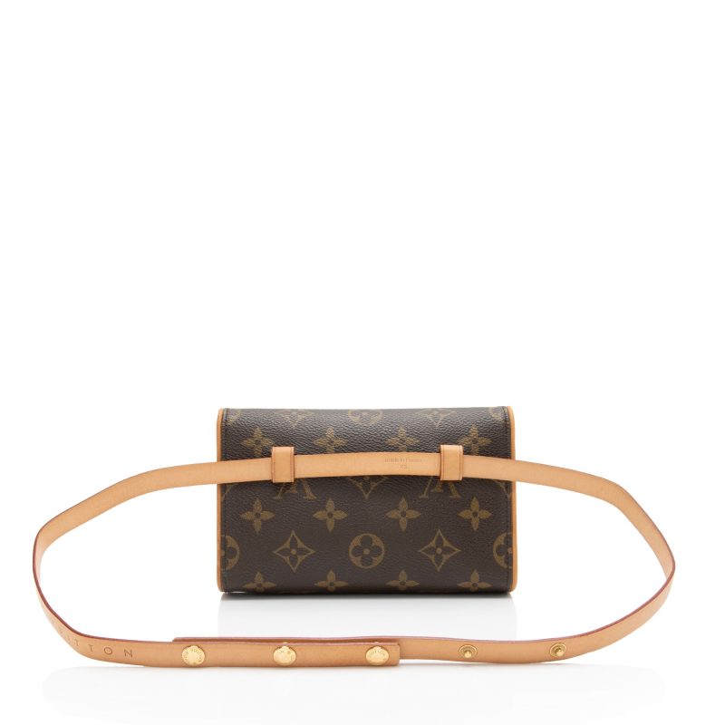 Louis Vuitton Vintage Monogram Canvas Pochette Florentine Small Belt Bag (J2lSTZ) - Image 3