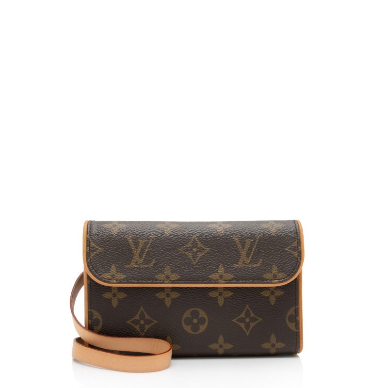 Louis Vuitton Vintage Monogram Canvas Pochette Florentine Small Belt Bag (J2lSTZ)