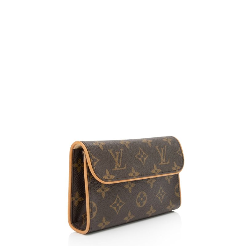 Louis Vuitton Vintage Monogram Canvas Pochette Florentine Small Belt Bag (J2lSTZ) - Image 2