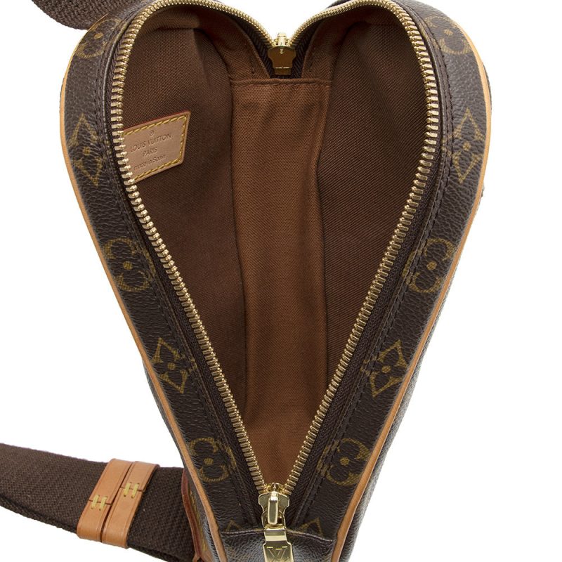 Louis Vuitton Vintage Monogram Canvas Pochette Gange Sling Bag (20873) - Image 7