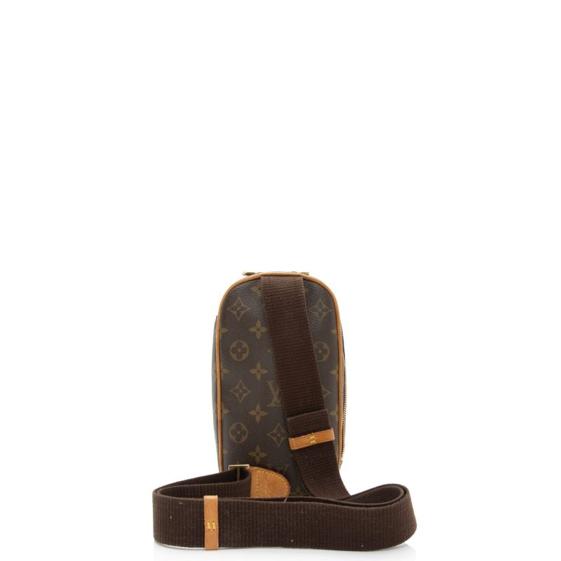 Louis Vuitton Vintage Monogram Canvas Pochette Gange Sling Bag (wrDzKf) - Image 3