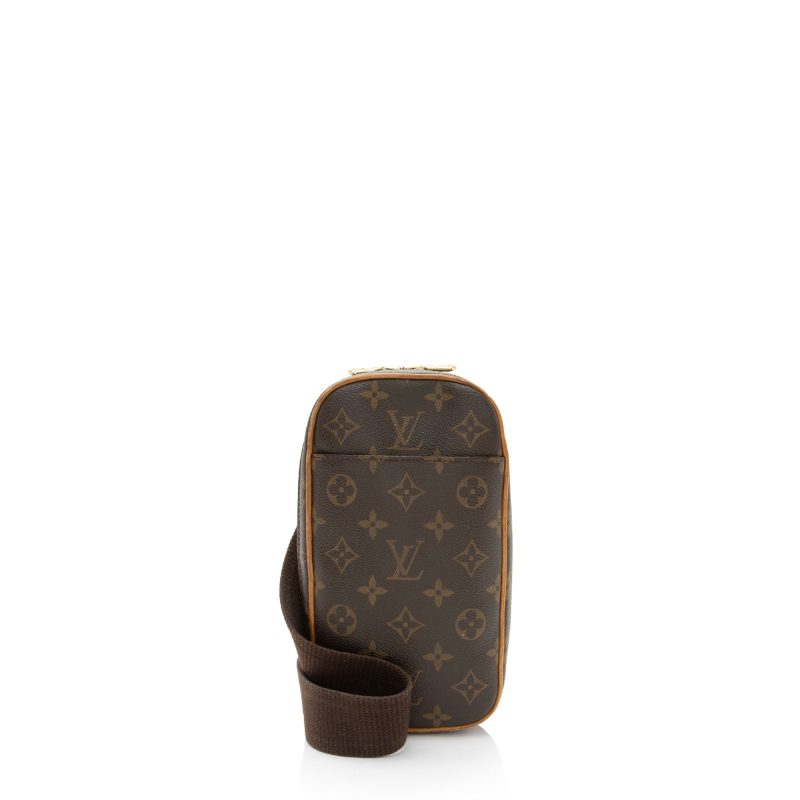 Louis Vuitton Vintage Monogram Canvas Pochette Gange Sling Bag (wrDzKf)