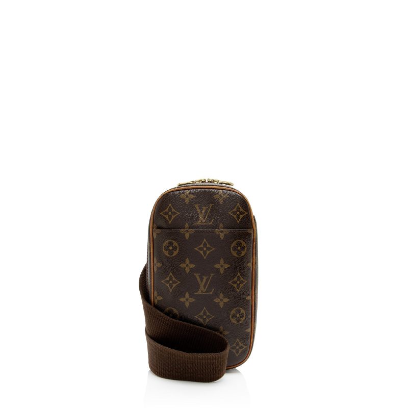 Louis Vuitton Vintage Monogram Canvas Pochette Gange Sling Bag (pkhPwp)