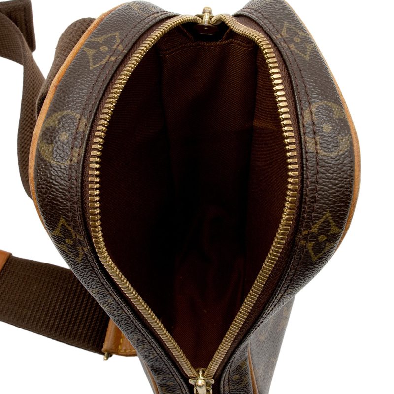 Louis Vuitton Vintage Monogram Canvas Pochette Gange Sling Bag (pkhPwp) - Image 7