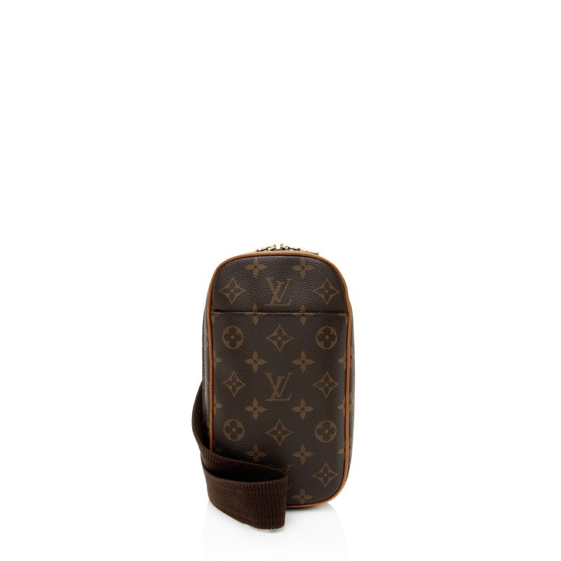 Louis Vuitton Vintage Monogram Canvas Pochette Gange Sling Bag (BjNVCp)
