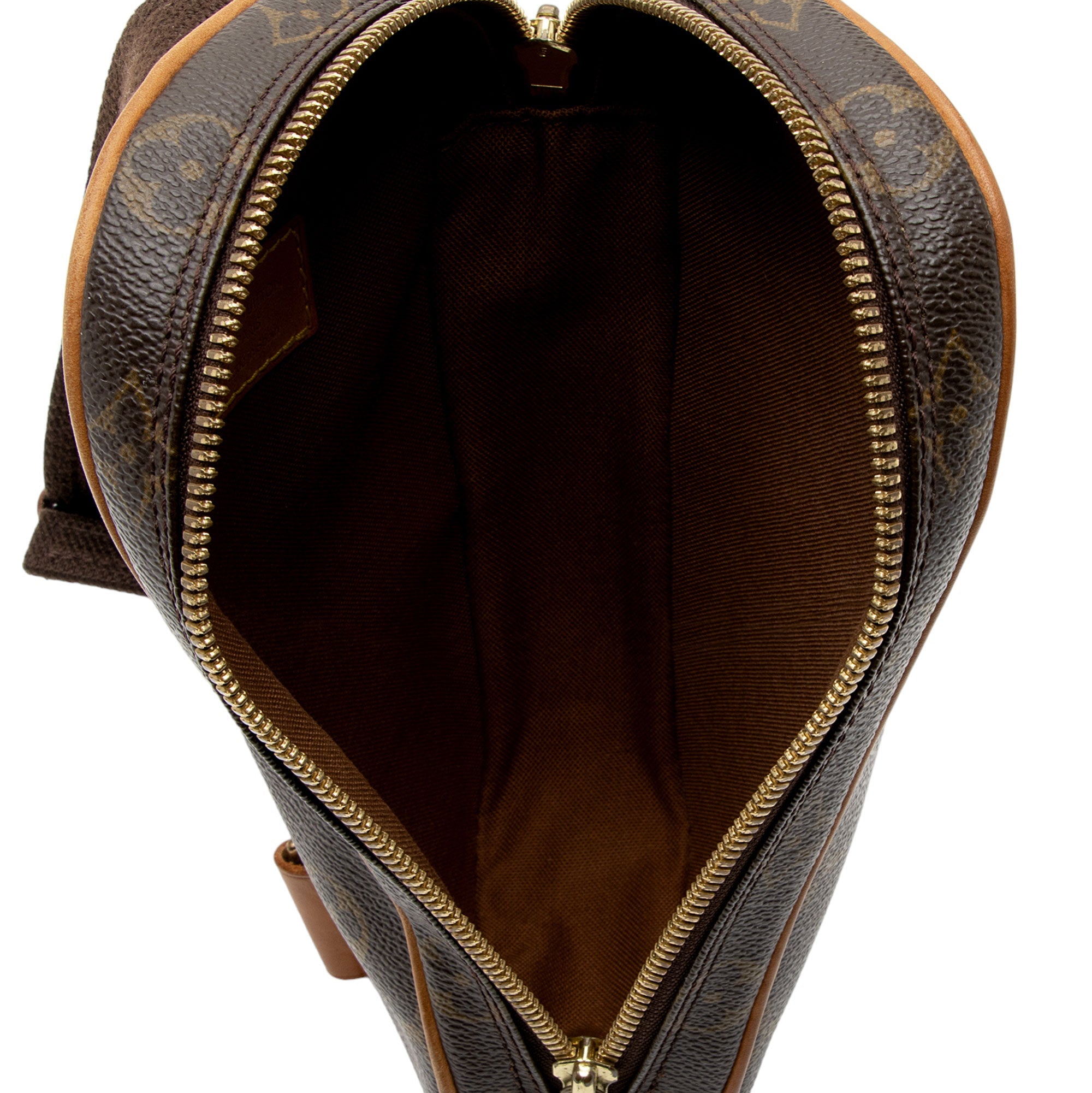 Louis Vuitton Vintage Monogram Canvas Pochette Gange Sling Bag (BjNVCp) - Image 7