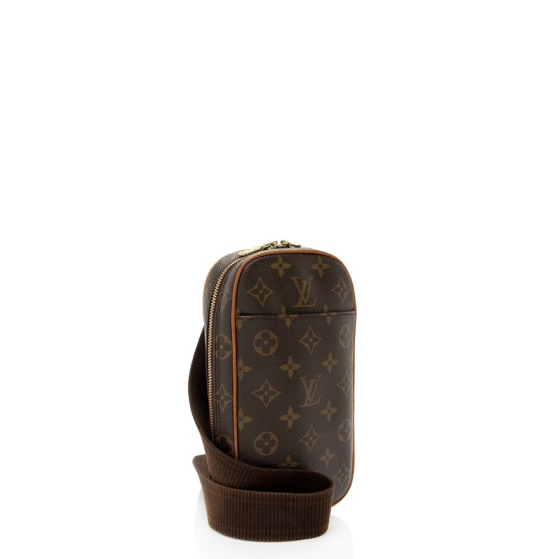 Louis Vuitton Vintage Monogram Canvas Pochette Gange Sling Bag (BjNVCp) - Image 2