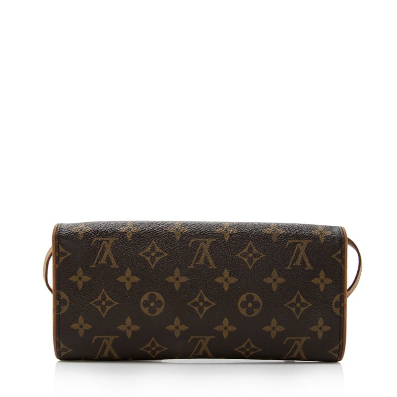 Louis Vuitton Vintage Monogram Canvas Pochette Twin GM Shoulder Bag (18031) - Image 3
