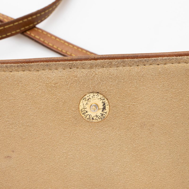 Louis Vuitton Vintage Monogram Canvas Pochette Twin GM Shoulder Bag (18031) - Image 9