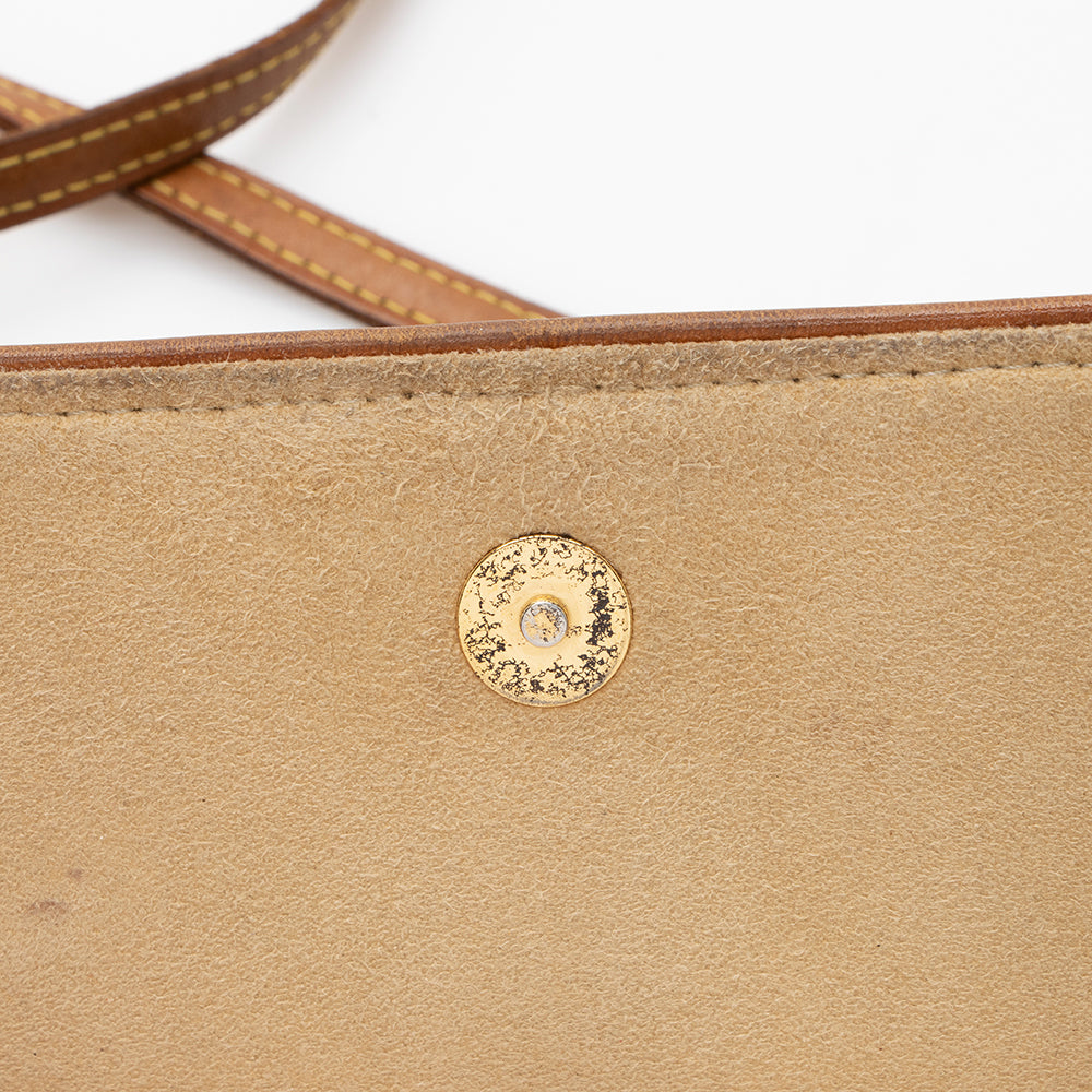 Louis Vuitton Vintage Monogram Canvas Pochette Twin GM Shoulder Bag (18031) - Image 9