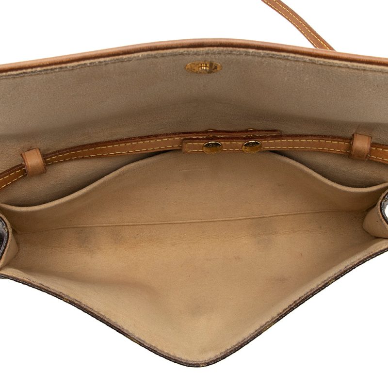 Louis Vuitton Vintage Monogram Canvas Pochette Twin GM Shoulder Bag (18031) - Image 7