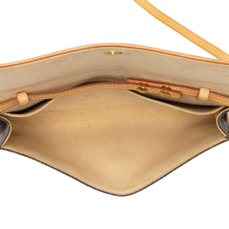Louis Vuitton Vintage Monogram Canvas Pochette Twin GM Shoulder Bag (18466) - Image 7