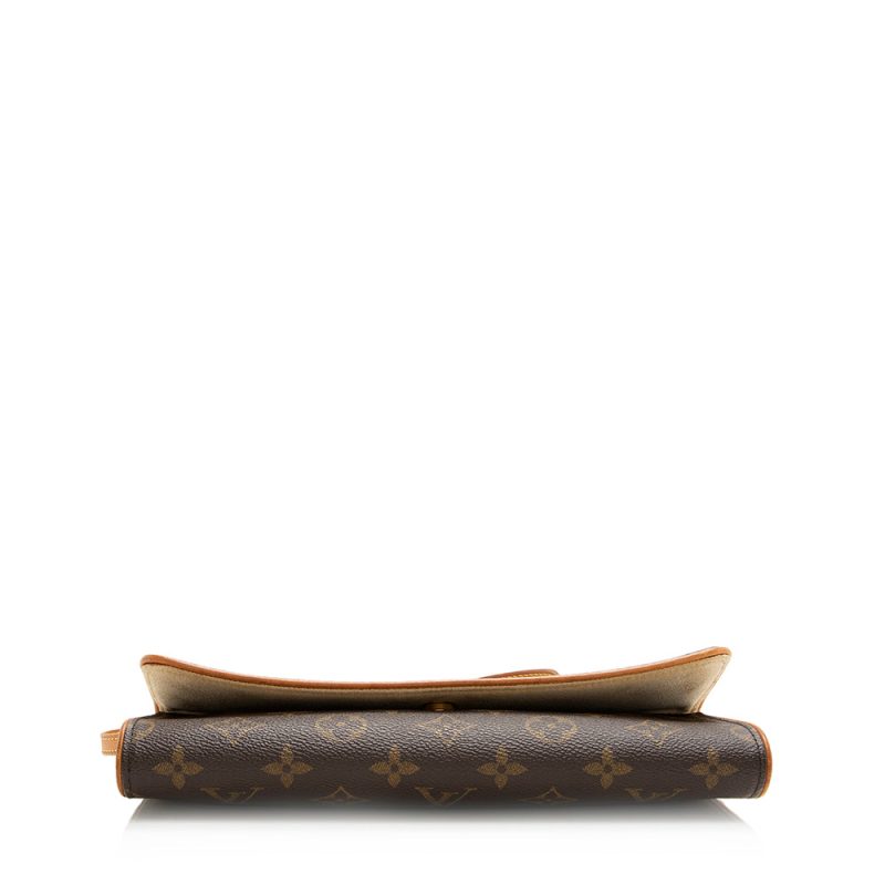 Louis Vuitton Vintage Monogram Canvas Pochette Twin GM Shoulder Bag (20305) - Image 4