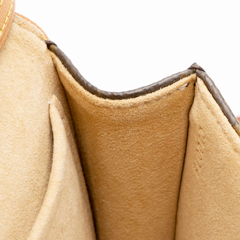Louis Vuitton Vintage Monogram Canvas Pochette Twin GM Shoulder Bag (20791) - Image 9